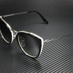 Prada Women's Silver and Black Sunglasses!